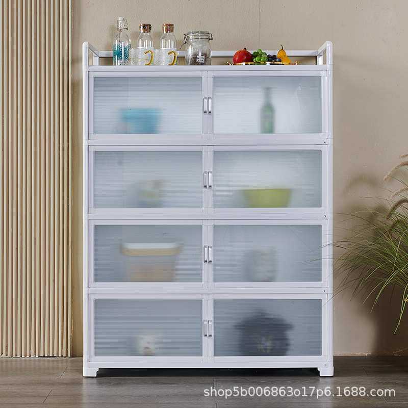 厨房碗柜置物架铝合金餐边柜子多层收纳橱柜简易家用储物收纳厨柜,3C数码配件,摄像机配件,淘宝优惠券,粉丝福利购,淘宝优惠卷