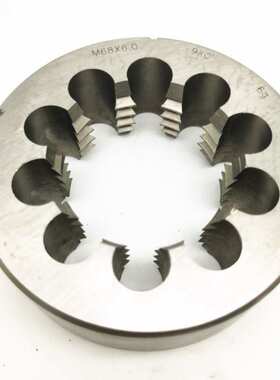 圆板牙M53M54M55M56M57M58M59M60M62M64M65M68X6 5 4 3 2 1.5 1