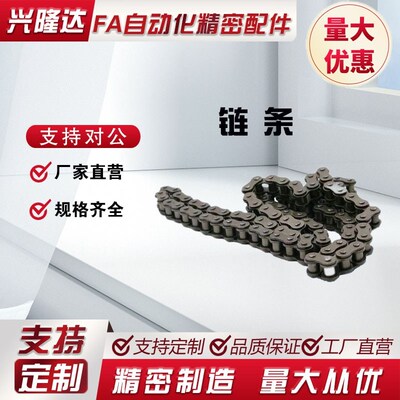 15B/03C链条CHE15/VMB01 定制加工节数可选 替代米思米怡合达链条
