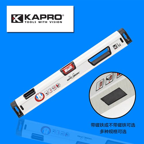 以色列KAPRO嘉宝905水平仪 高精度水平尺,红色水准泡,双向视窗