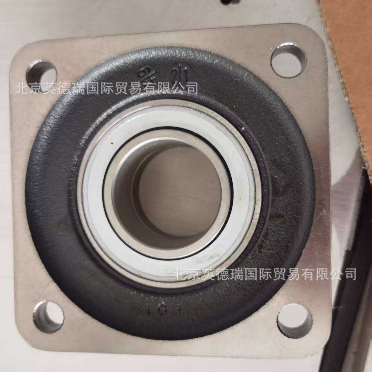 PCF50-XL轴承座单元,英德瑞四螺栓法兰式轴承座单元铸铁带偏心套