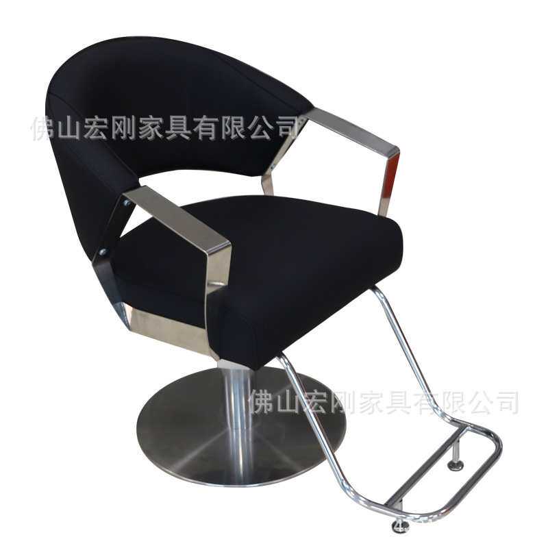 日式网红理发店椅子升降剪发烫染椅子发廊专用现代简约凳子美发椅