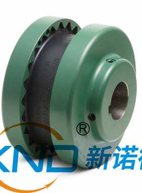 XND-8H红色聚氨酯弹性体+铸铁轴套橡胶齿轮联轴器XND-8H/标准盲孔