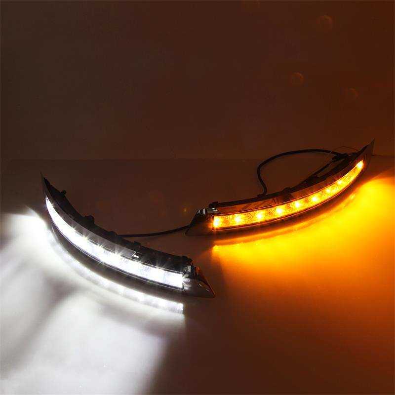 适用于XC90日行灯沃尔沃日间行车灯富豪前杠灯改装