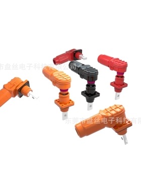 350A/300A/250A Φ12快插储能连接器 黑色/红色/橘黄色