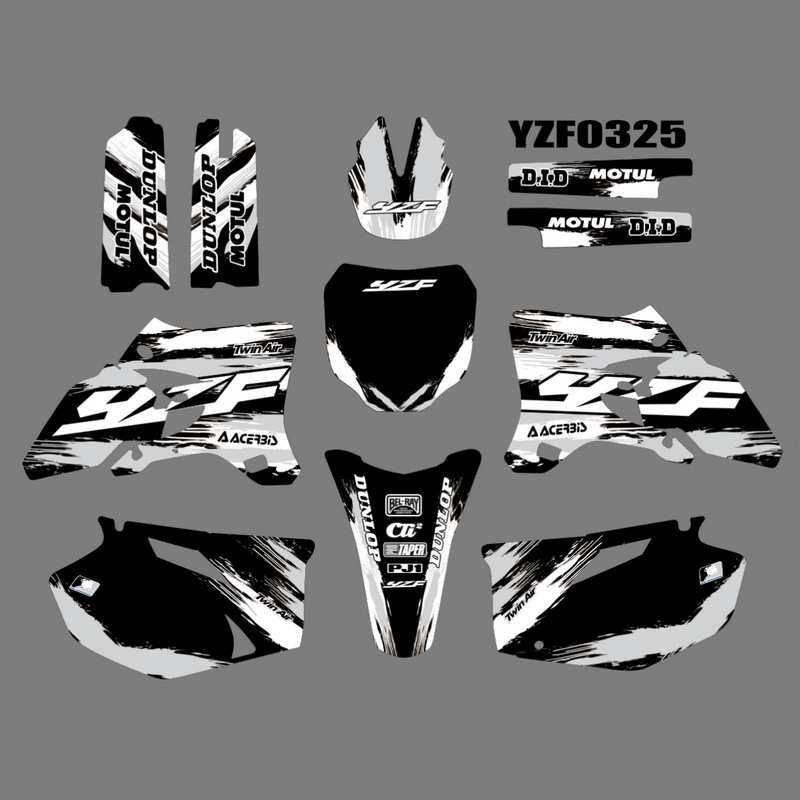 摩托贴纸适用于雅马哈YAMAHA YZF250 450 03-05款车贴 贴花 贴膜A