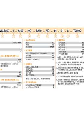 STAUFF西德福液位开关SLWC-M60-1-B250NC-01-01-8-T80NC