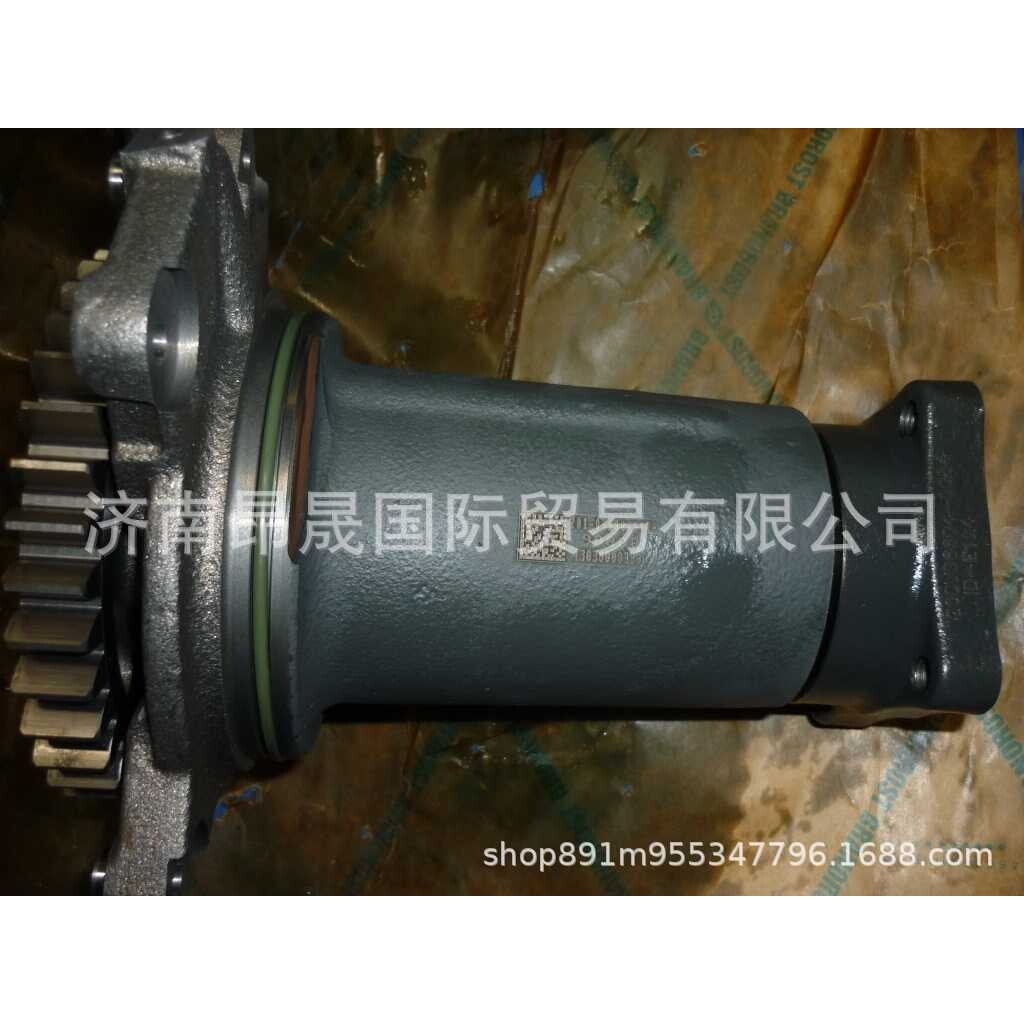 重汽豪沃原厂MC11曼发动机201-06600-6117 风扇托架总成 出口