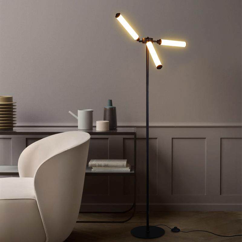 跨境亚马逊爆款落地灯客厅高颜值立式极简落地灯客厅卧室高级感