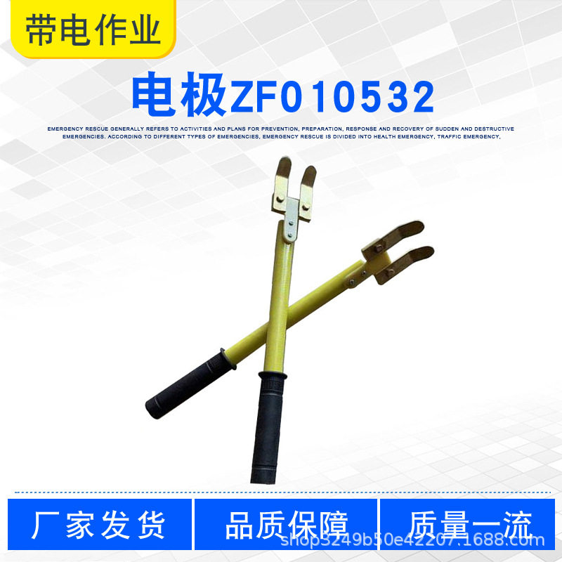 40mm自检式抗干扰分流叉绝缘电极ZF010532检测泄露电流电极棒