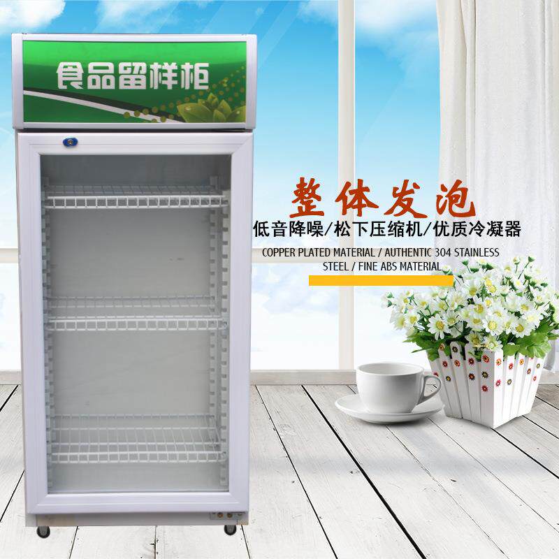 食品留样柜小型保鲜柜幼儿园学校餐厅留样展示柜家商用冷藏留样柜