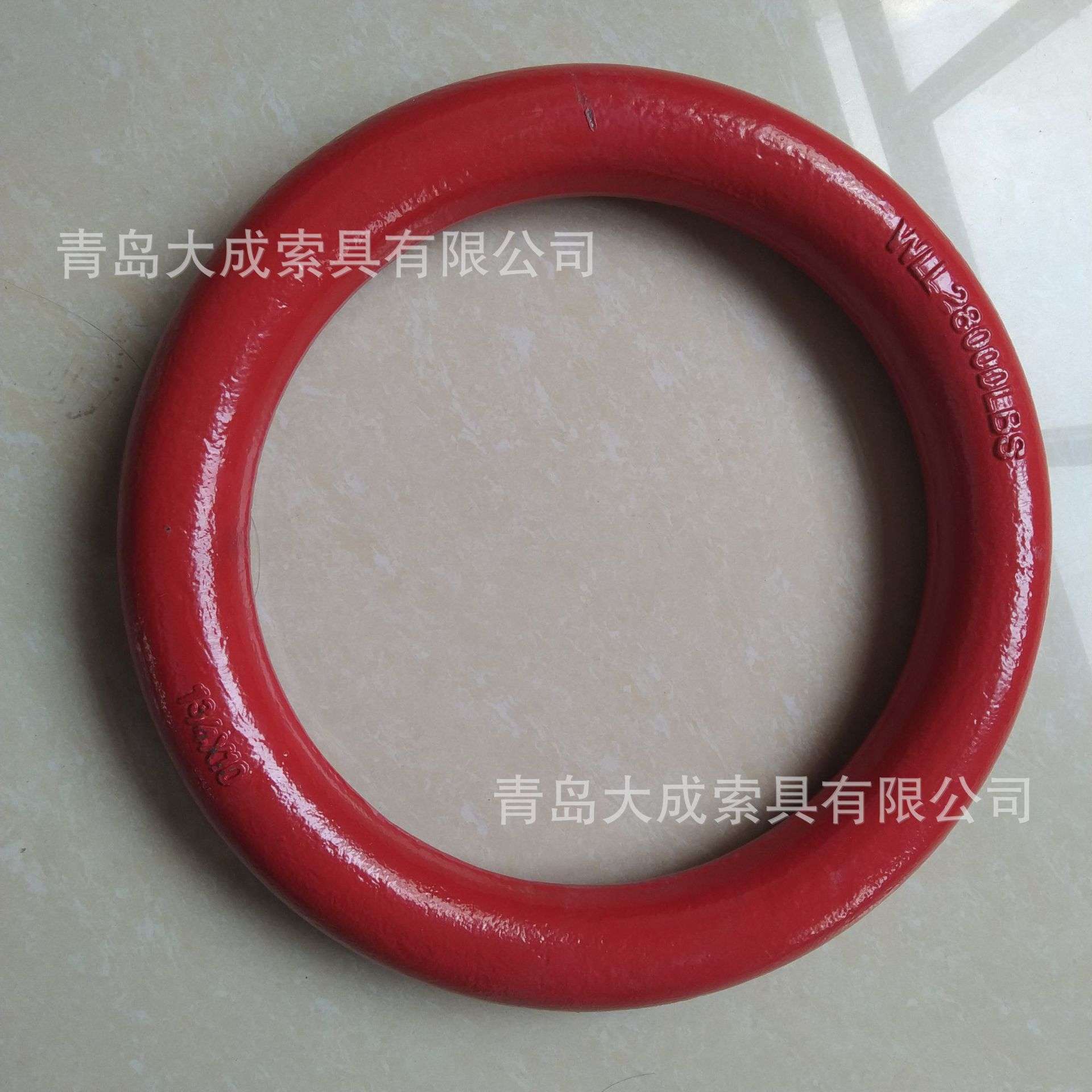 现货12吨高拉力起重吊环圆环 合金钢模锻起重葫芦连接圆环
