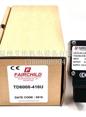 美国仙童FAIRCHILD电气转换器比例阀 TD6000-416U