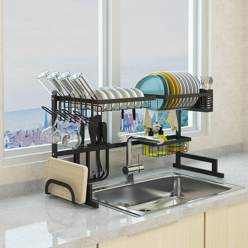 dish drying rack over sink kitchen rack 升级版水槽沥水架