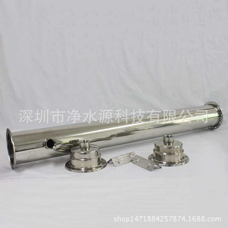 5000L净水器外壳 114管中性不锈钢净水器 中空纤维净水器配件