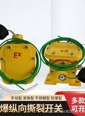 防爆纵向撕裂开关BZLK-II滚珠式自动手动撕裂传感器BZL-A EXXYZL