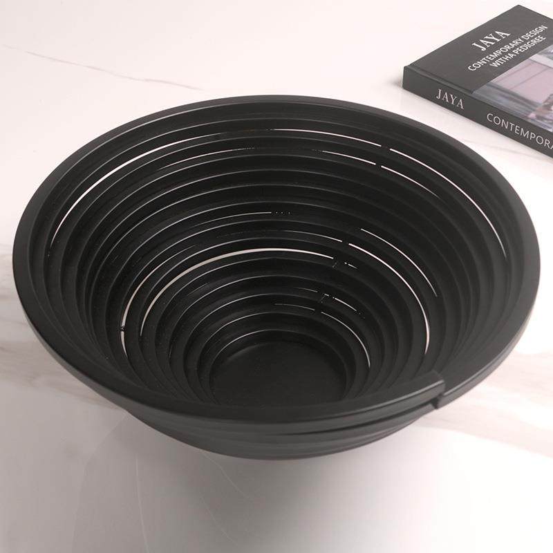 北欧果盘现代简约黑色金属螺旋纹圆形深盘创意装饰托盘线条摆件,玩具/童车/益智/积木/模型,毛绒/玩偶/公仔/布艺类玩具,淘宝优惠券,粉丝福利购,淘宝优惠卷