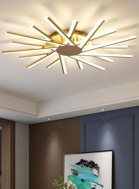 客厅灯简约现代led吸顶灯大气家用创意卧室房间灯北欧轻奢大厅灯