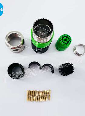 原装泰科茵特康615系列连接器ESA002N00330001000 M15内螺纹12芯