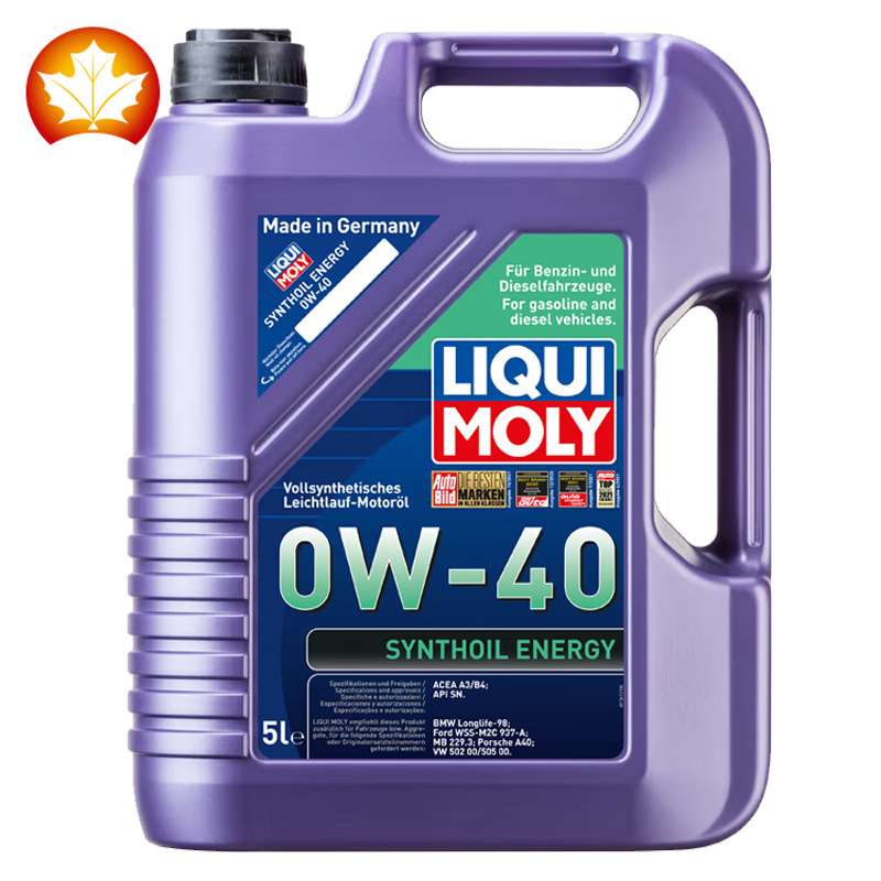 力魔 德国原装进口 能量型PAO全合成机油 0W-40 SN A3/B4级 5L