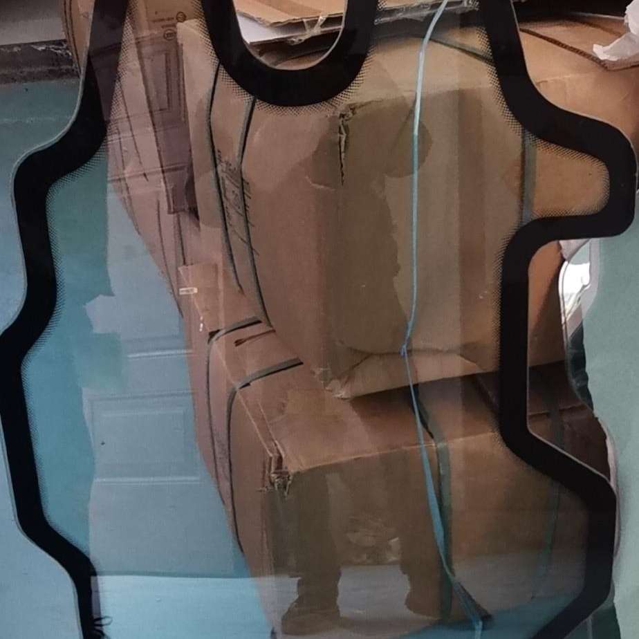 柳工CLG385B 柳工CLG365滑移装载机前门玻璃 前挡风玻璃 混合刷片