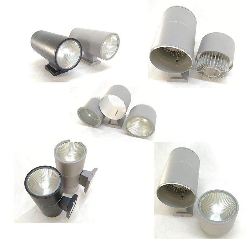 LED 户外双头COB led壁灯外壳 2*15W 20W 30W40W 工程专用