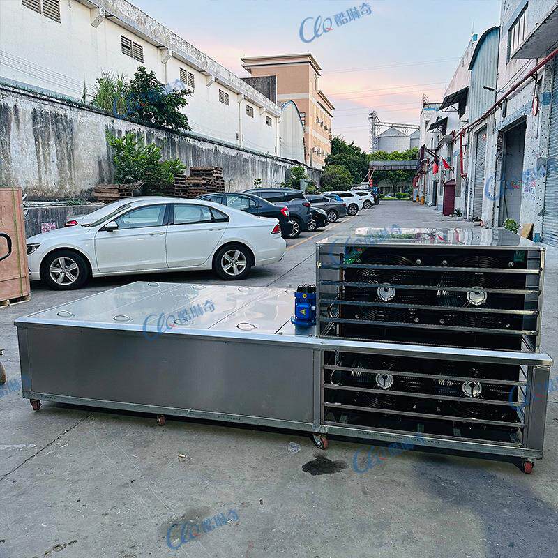 直销制冰机80桶桶不锈钢绵绵冰柱机新型商用冰柱机商用雪花绵绵冰
