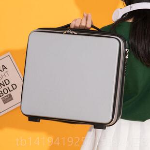 正品便携式18英寸手码提化妆小盒子包16英寸密盒轻量级箱迷你收纳