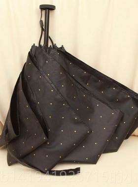 正品出口日本Seunshade防 Upf50+你 Sunshad圆点铅笔伞迷超轻羽毛