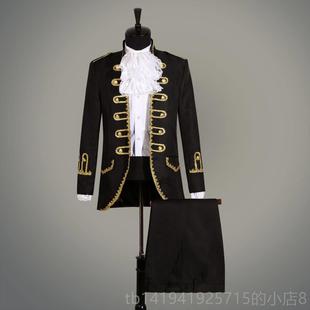 装 欧洲宫廷表演服大帅男礼服男士 楼主题演出服 影2108新款 正品