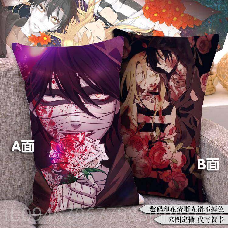 正品杀戮天使抱枕靠周枕定制艾扎克瑞吉儿漫动卡通二次元边日礼生,模玩/动漫/周边/娃圈三坑/桌游,动漫毛绒/抱枕/坐垫,淘宝优惠券,粉丝福利购,淘宝优惠卷