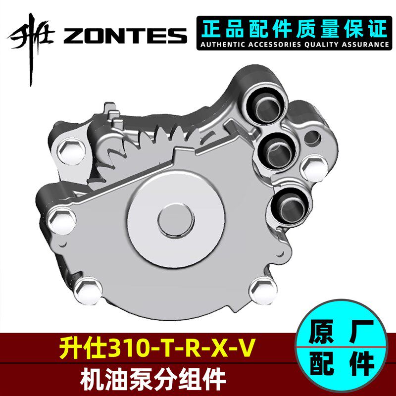 升仕ZT310-X-R-T-V-R1-T2-V1摩托车机油泵发动机油泵从动齿轮配件