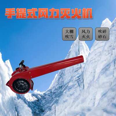 森林火灾扑救风力灭火机公路清障吹尘吹沙机便携式道路吹风机