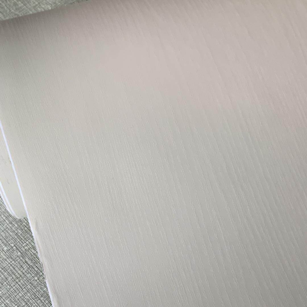 特厚导气槽浅灰色木纹装饰贴膜自粘墙纸壁纸橱柜翻新贴纸波音片