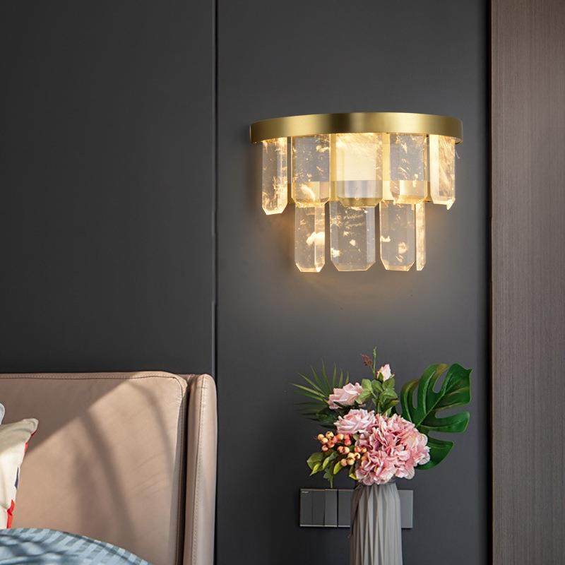 轻奢极简水晶壁灯创意客厅灯现代简约床头灯别墅氛围全铜卧室灯具,玩具/童车/益智/积木/模型,毛绒/玩偶/公仔/布艺类玩具,淘宝优惠券,粉丝福利购,淘宝优惠卷