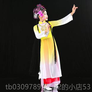 高档儿俏花旦演出服梨园小花旦戏服有翎心兮童粉旦墨小花京剧戏曲