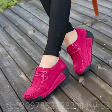 高档棉鞋女225秋冬季休豆豆鞋0女绒厚底闲鞋大码懒人鞋一脚蹬女鞋