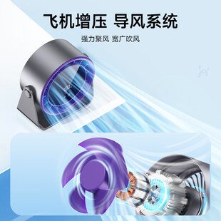 桌面小风扇静音大风力制冷USB充电扇办公室宿舍学生厨房降温神器