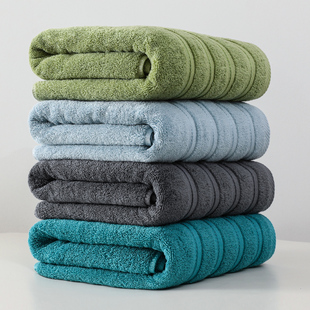 浴巾男士专用超大号男款纯棉吸水灰色家用全棉夏裹巾2021新款高级