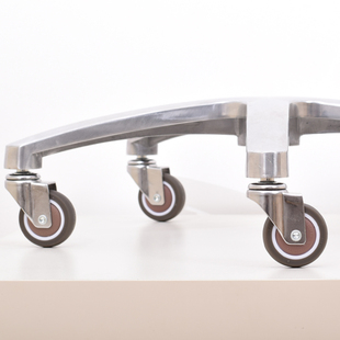 椅子轮子脚轮万向轮电脑椅配件老板椅滑轮滚轮转椅轮子钢架5只装