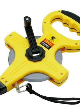 KATA锴达架式钢卷尺架尺100m钢尺米尺手持盘尺50米