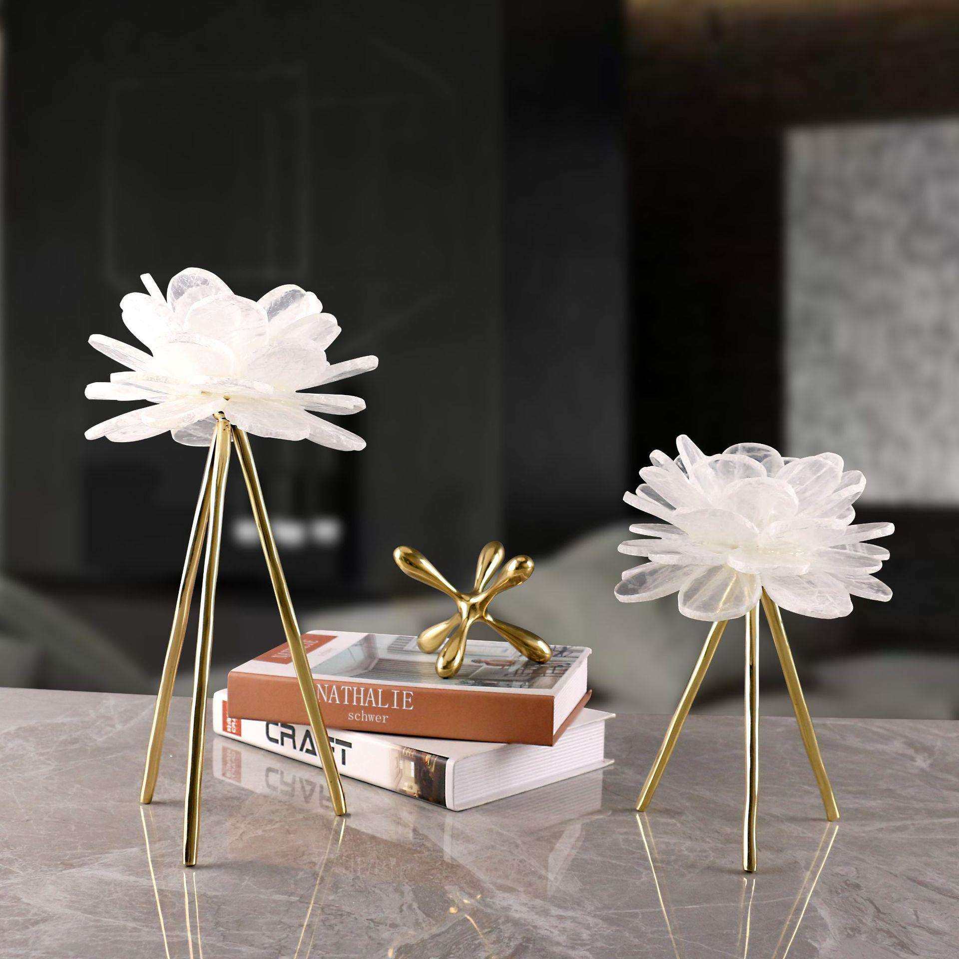 现代简约白色石膏石花电视柜客厅卧室装饰品工艺品家居艺术摆件,玩具/童车/益智/积木/模型,毛绒/玩偶/公仔/布艺类玩具,淘宝优惠券,粉丝福利购,淘宝优惠卷