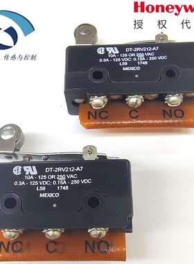 DT-2R-A7 DT-2RV212-A7 微动开关 开关速动 DPDT 10A250V交流