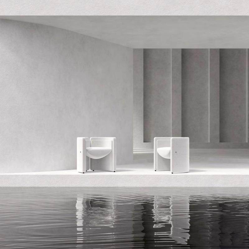 意式极简单人沙发椅后现代风客厅餐椅泰迪绒化妆台椅子设计师博主,玩具/童车/益智/积木/模型,毛绒/玩偶/公仔/布艺类玩具,淘宝优惠券,粉丝福利购,淘宝优惠卷