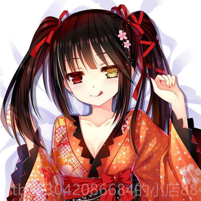 正品尚萌同等人约会大作战和服四糸乃里狂三琴 折纸美九身抱枕枕