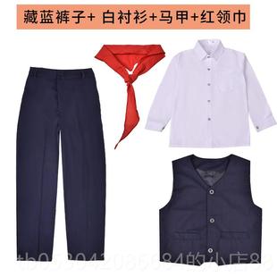 正品儿童合唱演服演出服合唱中小学朗诵团合唱背诵背诵大学院风表