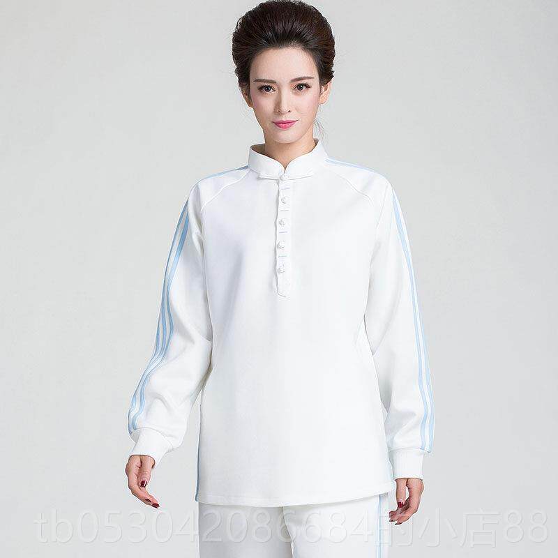 正品古韵中国典改古良丝绒加式秋冬太厚极服女男式八节练太极服