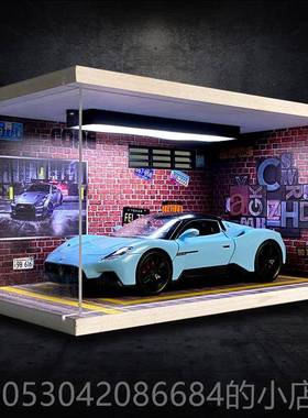 正品玛莎拉蒂跑意MC20合金车模型仿真收藏车汽模高档男车生创生日