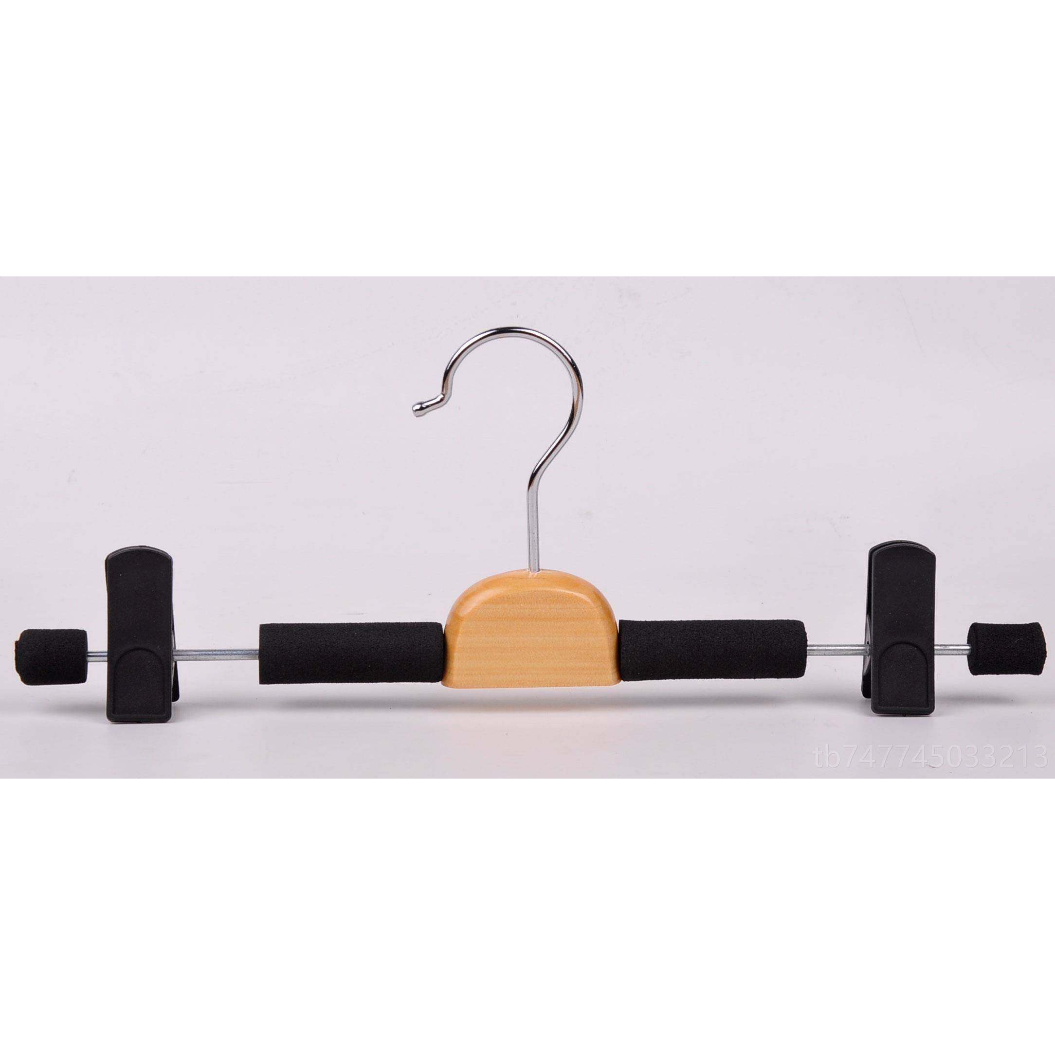 新款实木女款木质架衣挂大用毛衣衣衣海绵衣服撑防家滑卧室挂无痕