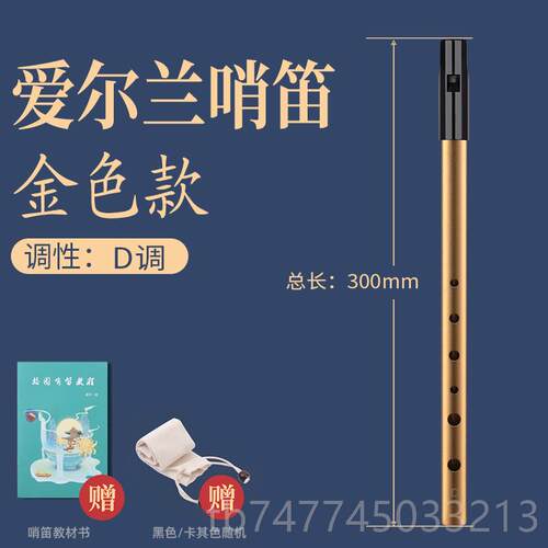 新款尔直兰哨笛聆初学者入门专业金爱属演奏C/D调降B/E高合音匠竖